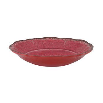 Le Cadeaux Pasta Bowl Antiqua Red